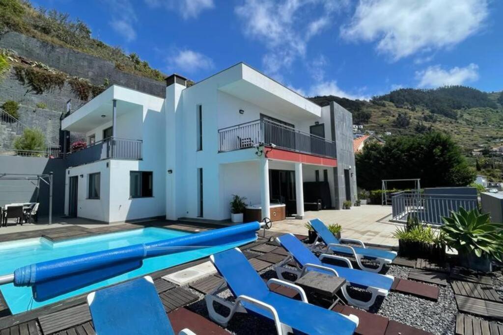 Villa Nunes, Big Holiday House With Private Pool Calheta  Buitenkant foto