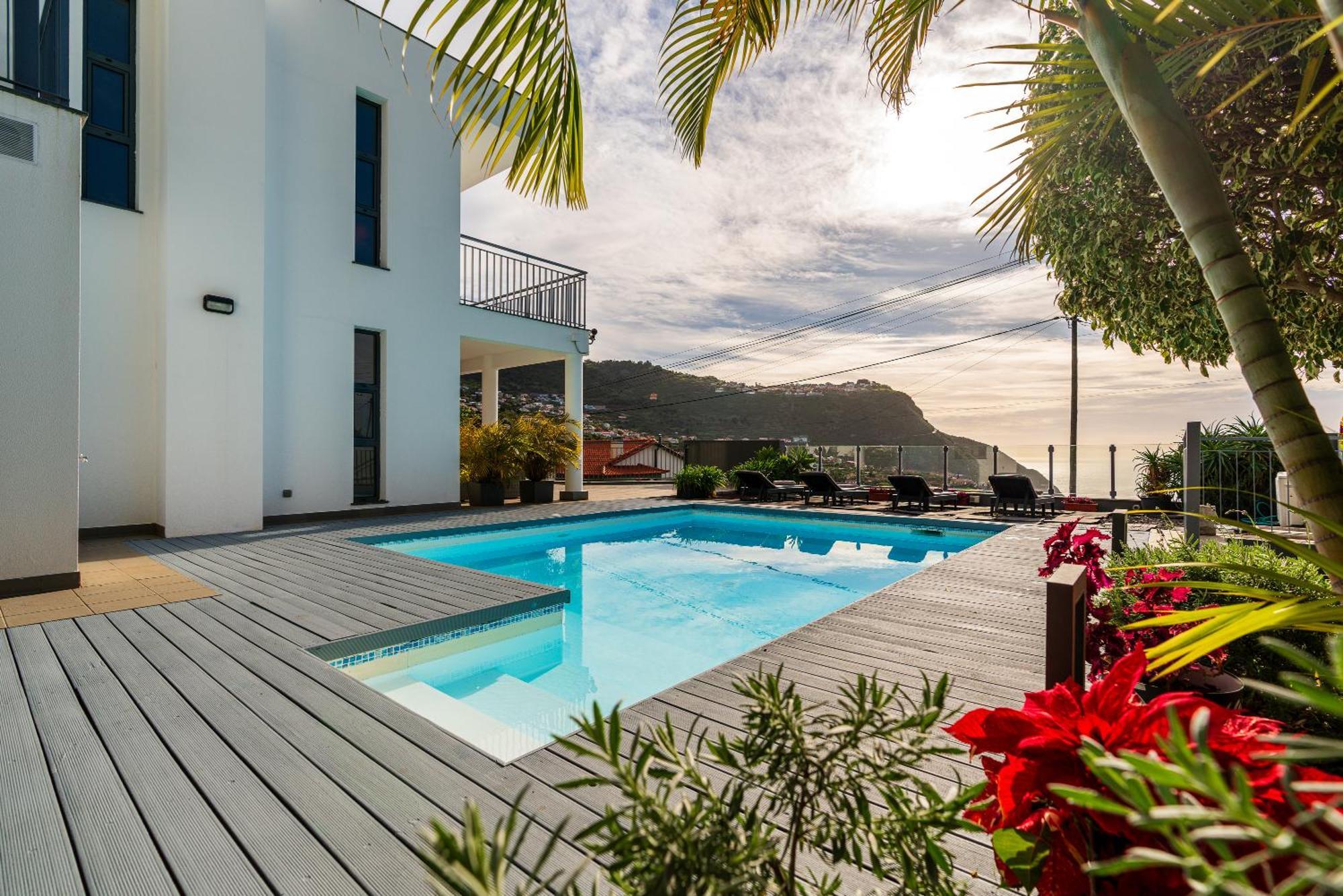 Villa Nunes, Big Holiday House With Private Pool Calheta  Buitenkant foto